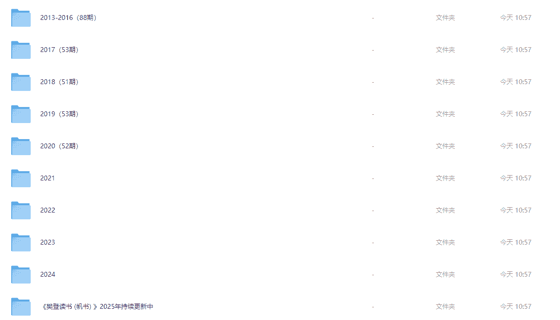 「樊登读书2013-2025年合集」(更新至2025.06.28日)【97G】