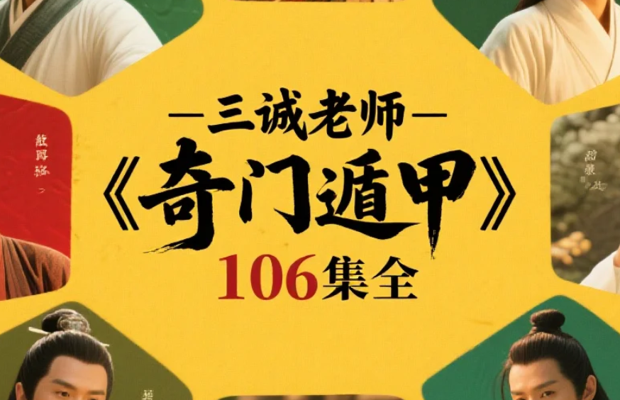 【教程】三诚老师-《奇门遁甲》106集全 mp4 [ 10.2GB ]